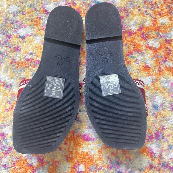 New Nicole Miller  París Knox Destination Flat Sandals - Picture 7 of 8